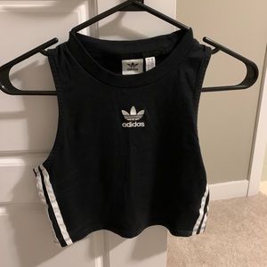 Adidas cropped tank top